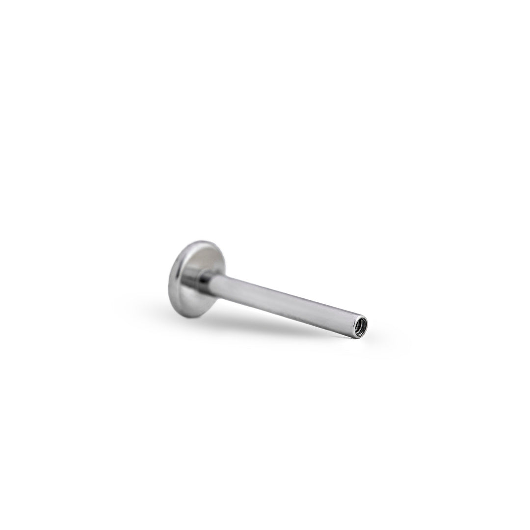 16G Titanium Labret Post – 4mm Base
