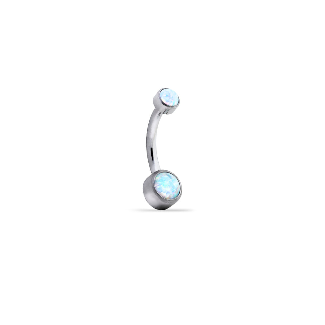 Cubic Zirconia Navel Bar