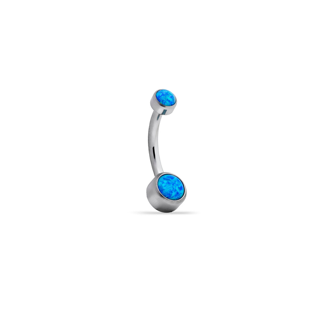 Cubic Zirconia Navel Bar