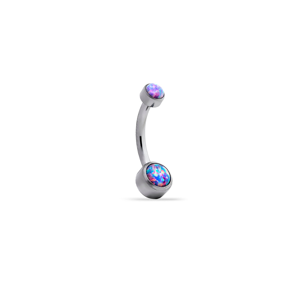 Cubic Zirconia Navel Bar