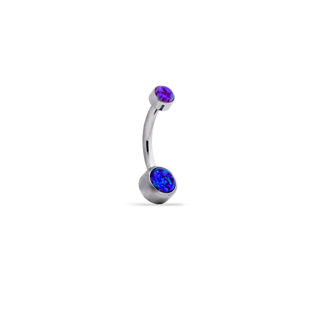 Cubic Zirconia Navel Bar